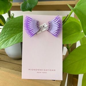 NWT- Mignonne Gavigan mini Madeline earrings.
